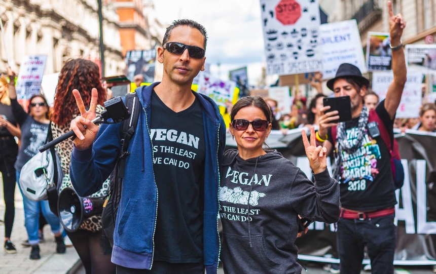 that vegan couple