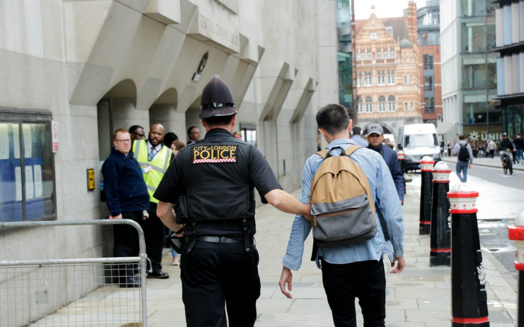 Animal Rebellion Protester Arrested Outside Old Bailey in London