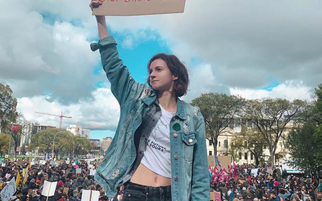 Step 1: Strike for the Climate. Step 2: Go Vegan.