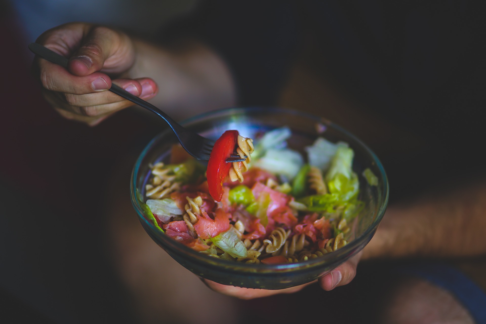 eat vegan salad