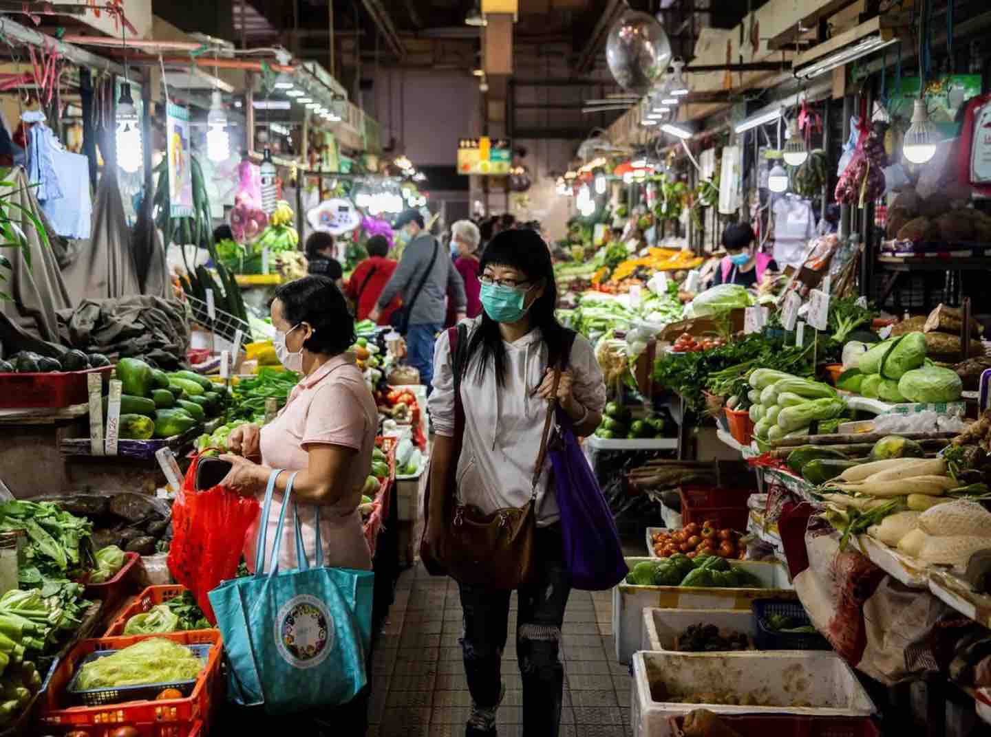 wet market food