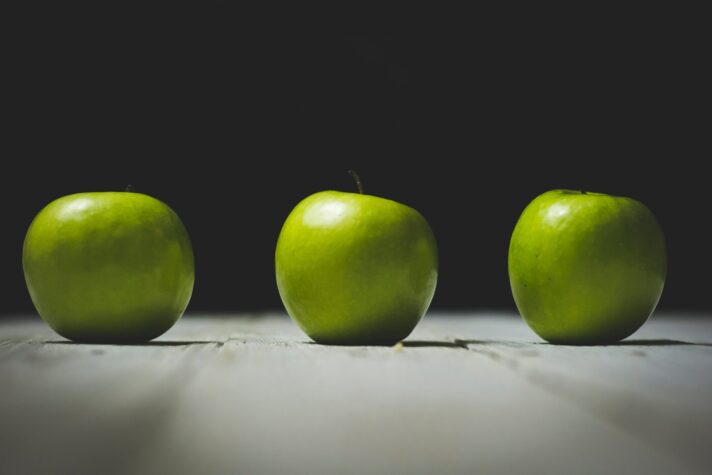 food waste apple