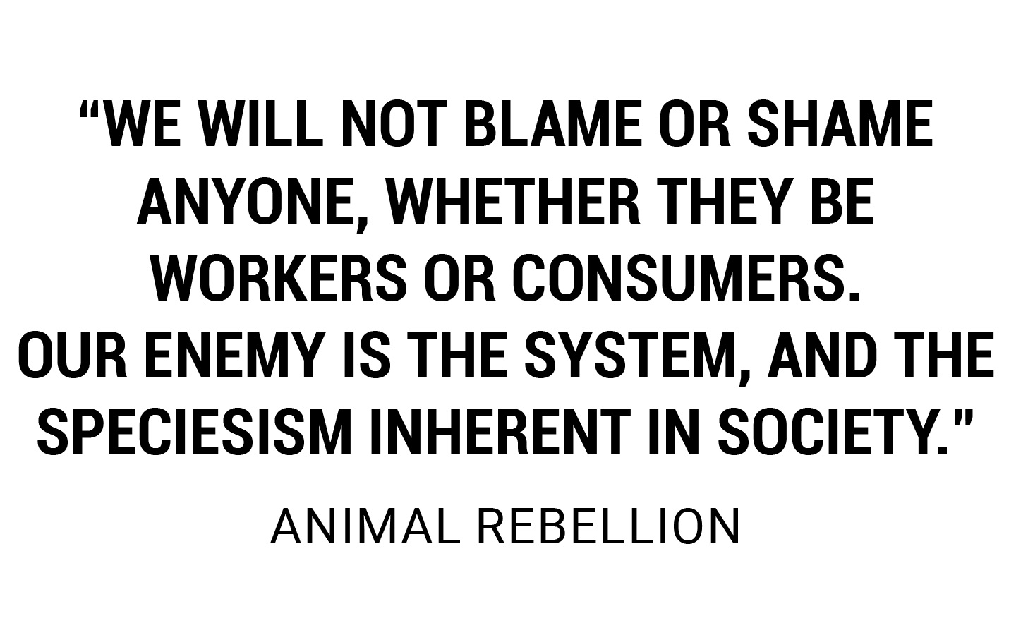 quote Animal Rebellion