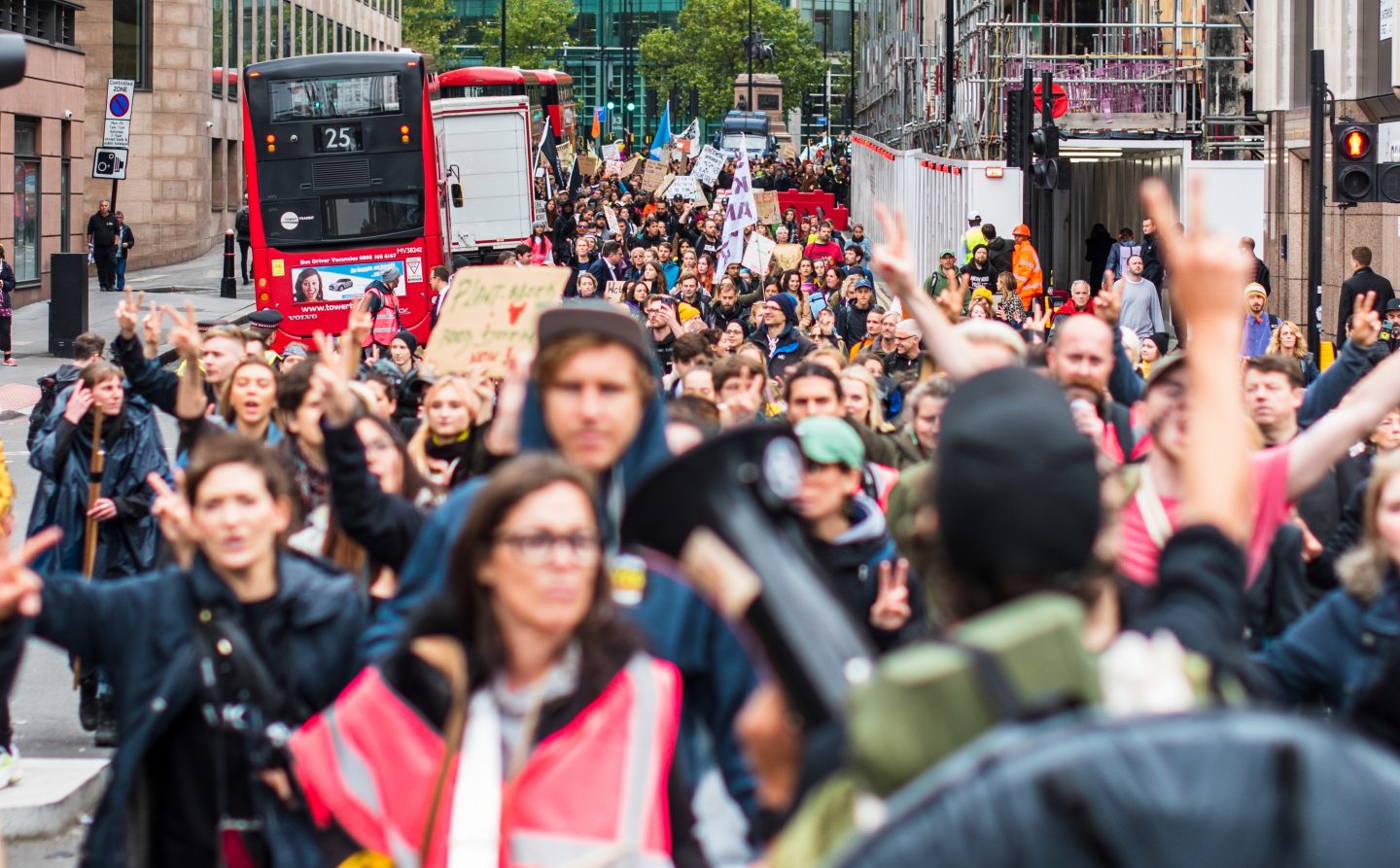 Animal Rebellion march