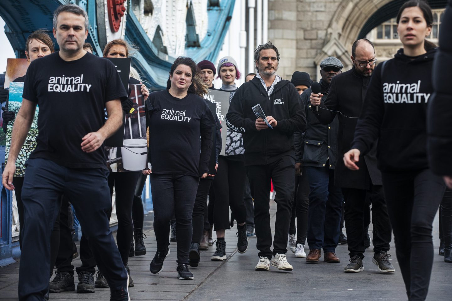 protest london bridge