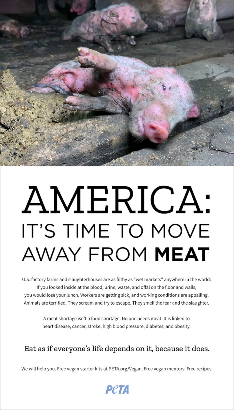 Full-page advertisement on The Washington Post.