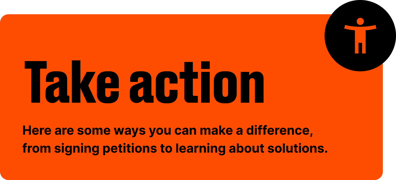 Take action and make a difference