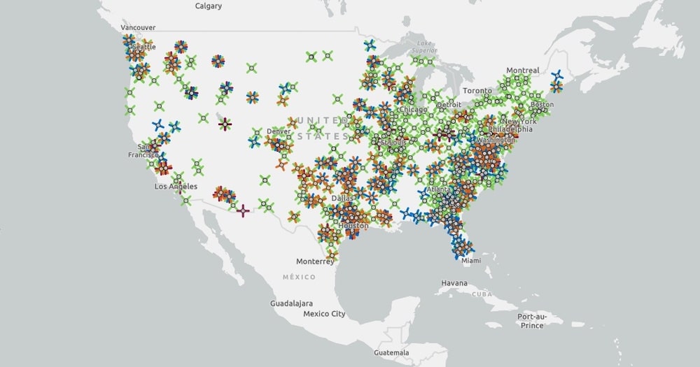 Prison Agriculture Lab : Growing Chains Map