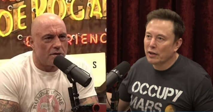 Joe Rogan and Elon Musk