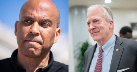 Senators Cory Booker and Dan Sullivan