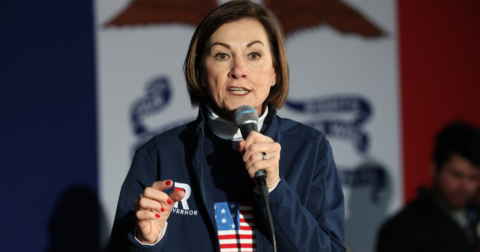 Governor Kim Reynolds of Iowa