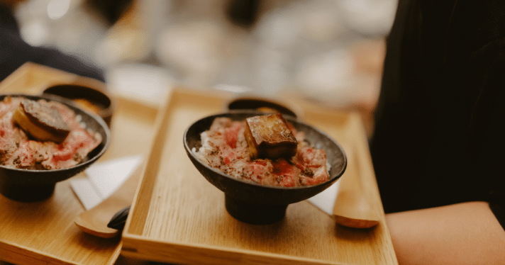 A plant-based dish in a bowl