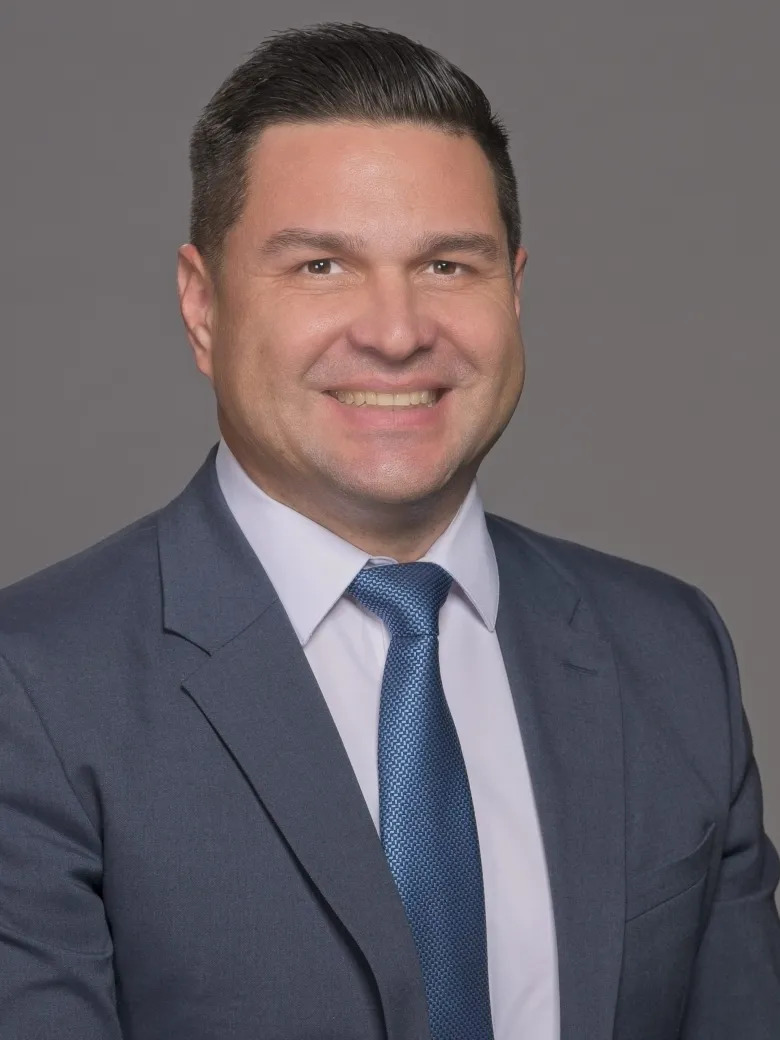 Man smiling