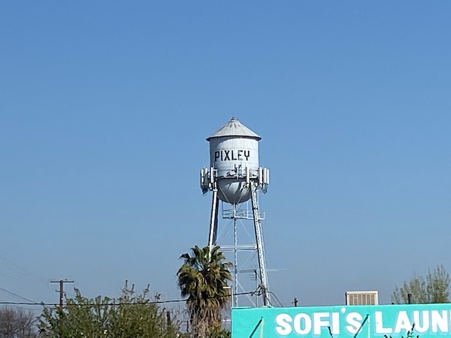 A Pixley water tower