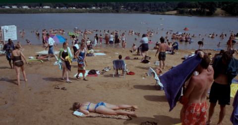 People at the beach