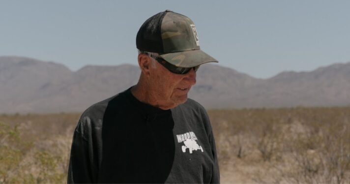 Tom Wood near his home in Salome, Arizona, on April 22, 2025. Wood and his wife had to drill a new well after the previous one went dry.