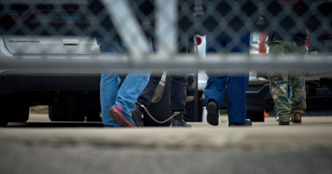 People being detained